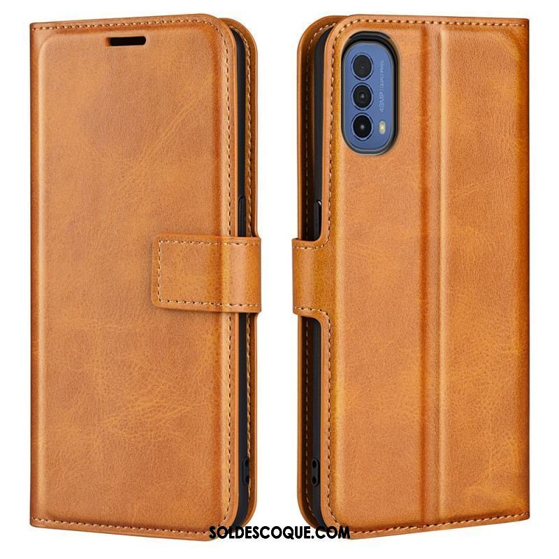 Housse Moto E40 / E30 / E20 Effet Cuir Slim Extrême