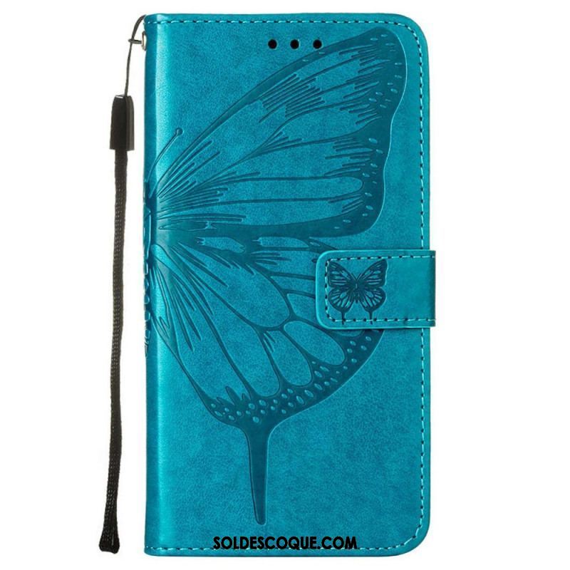 Housse Moto E40 / E30 / E20 Papillon Design