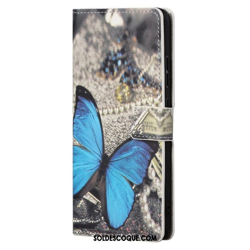 Housse Moto G41 / G31 Papillons et Fleurs