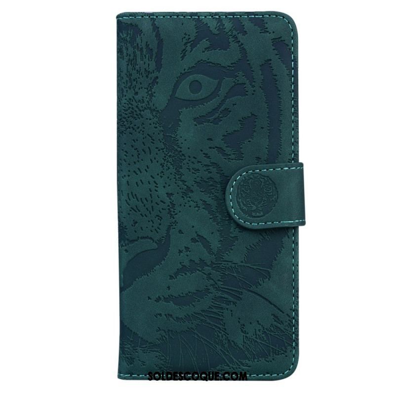 Housse Moto G73 5G Empreinte Tigre