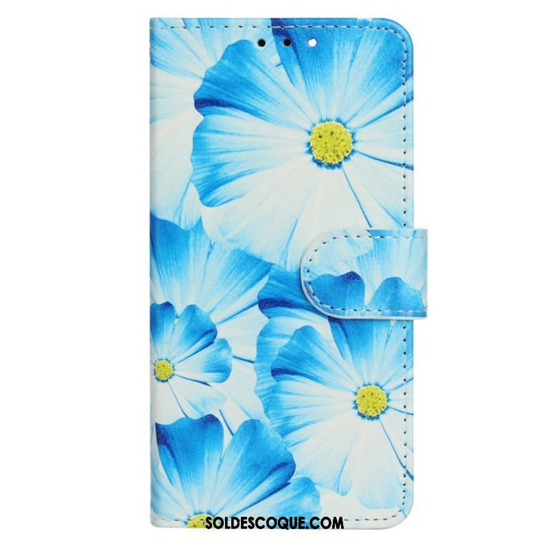 Housse Moto G73 5G Fleurs Intenses