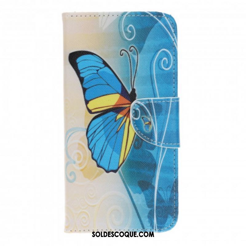 Housse Motorola Edge 20 Lite Butterflies