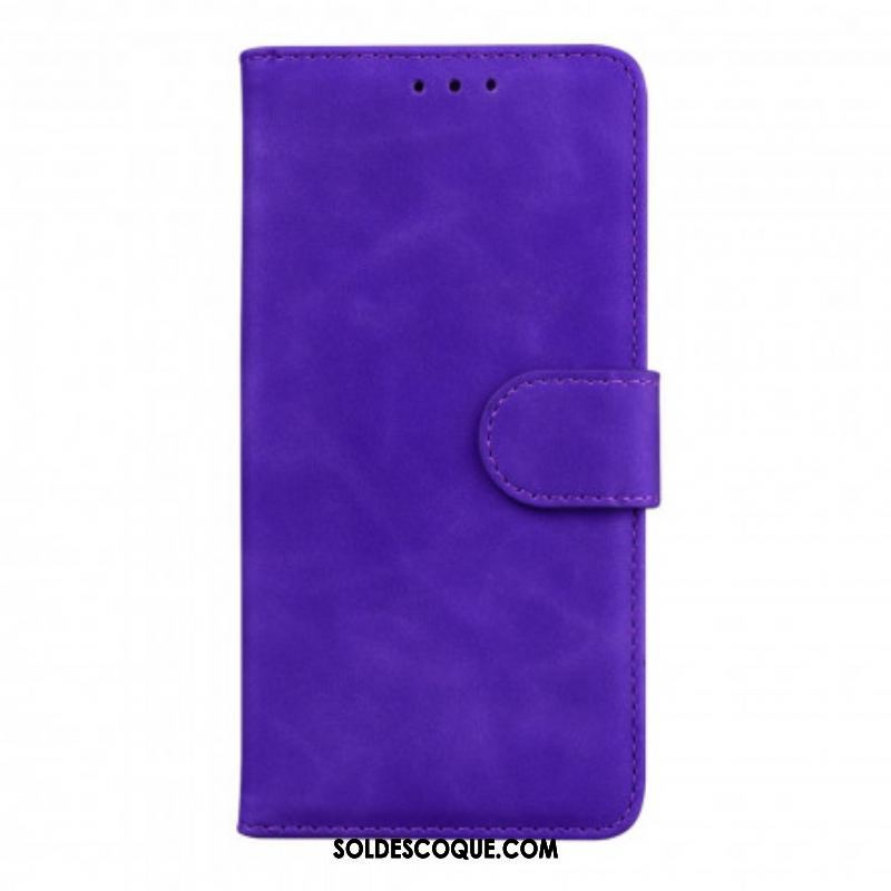 Housse Motorola Edge 20 Lite Style Cuir Vintage Couture