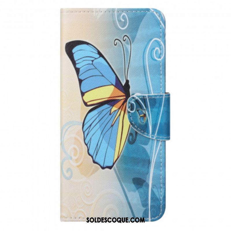 Housse Motorola Edge 20 Pro Butterflies