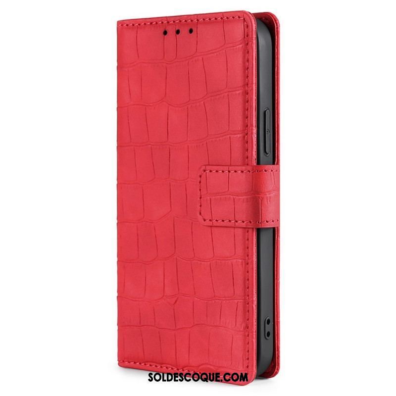 Housse OnePlus 10T 5G Crocodile