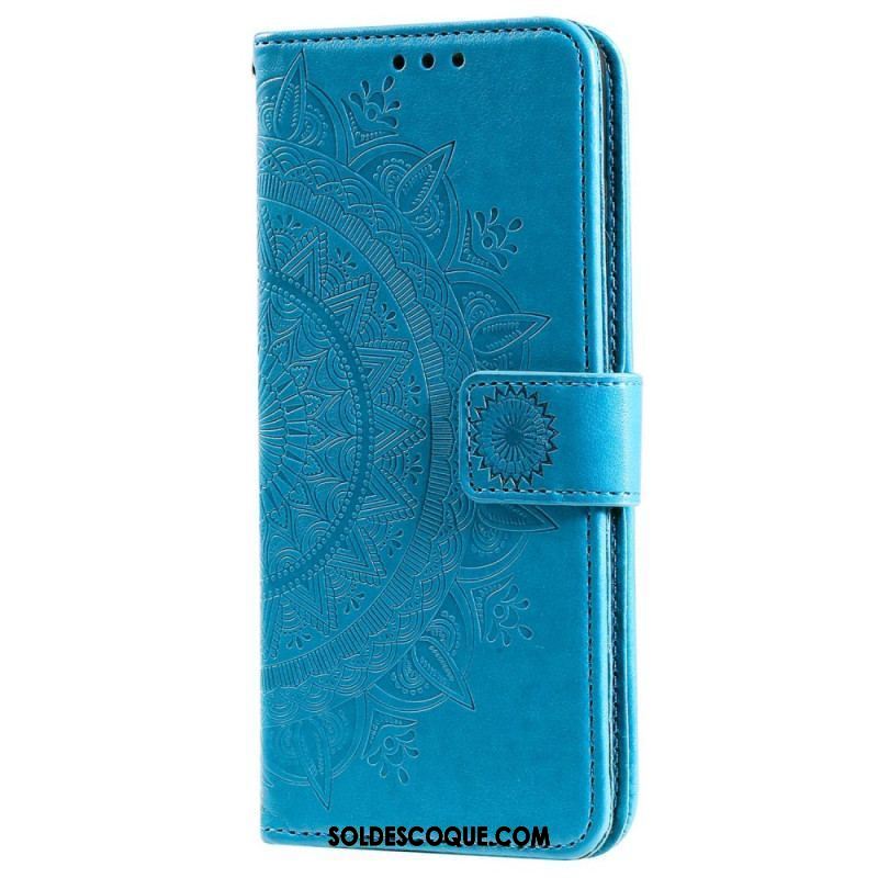 Housse OnePlus 10T 5G Mandala Soleil à Lanière