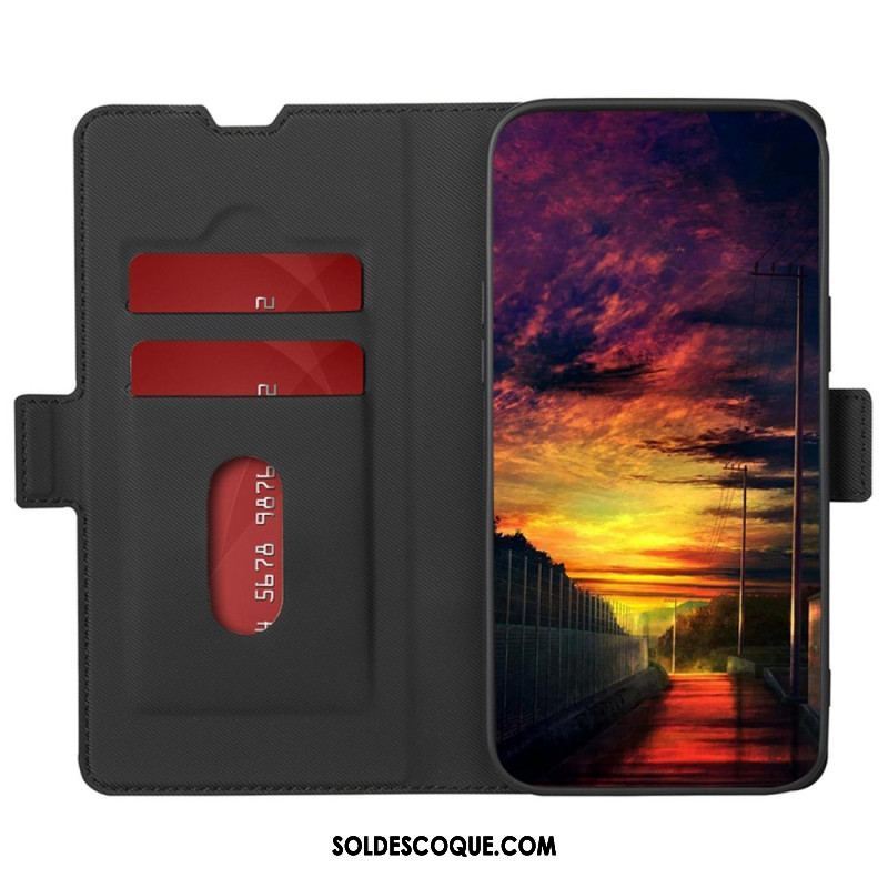 Housse OnePlus 11 5G Bicolore Double Fermoir