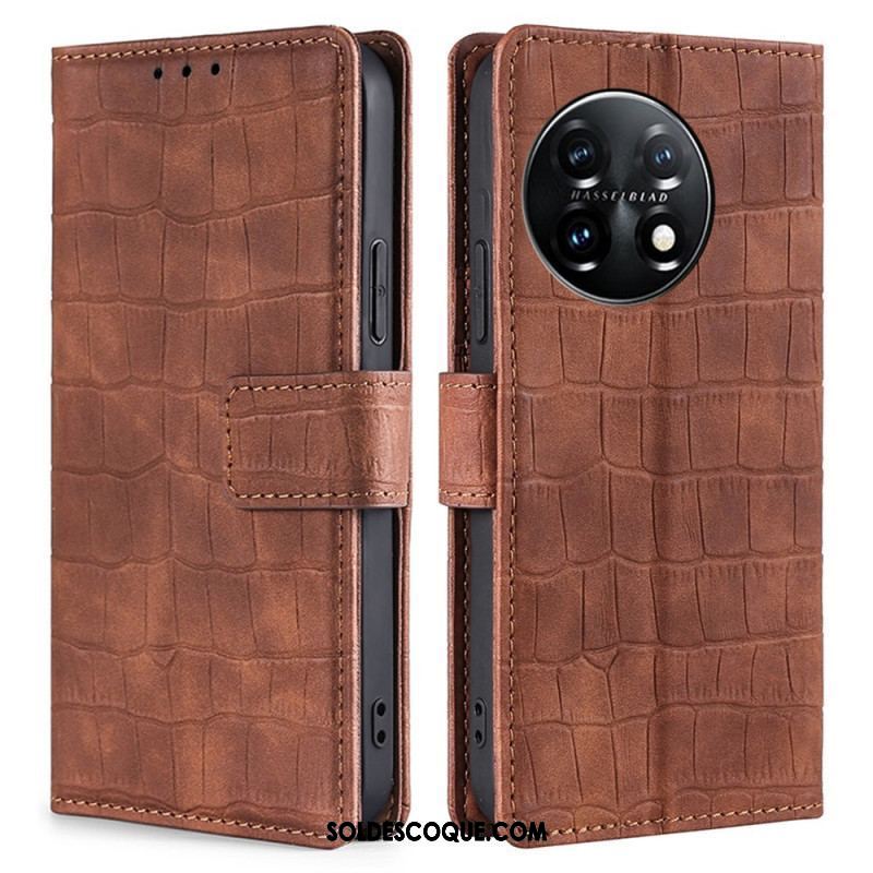 Housse OnePlus 11 5G Crocodile