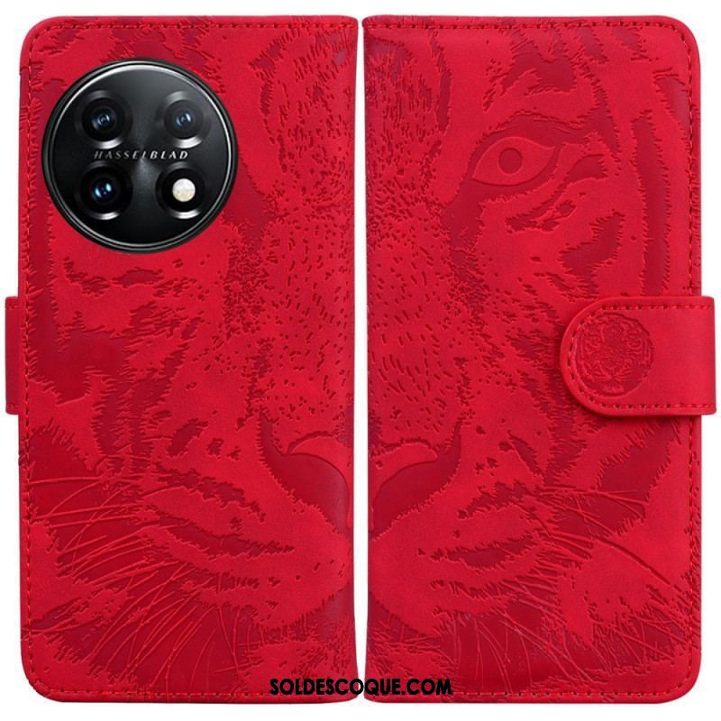 Housse OnePlus 11 5G Empreinte Tigre