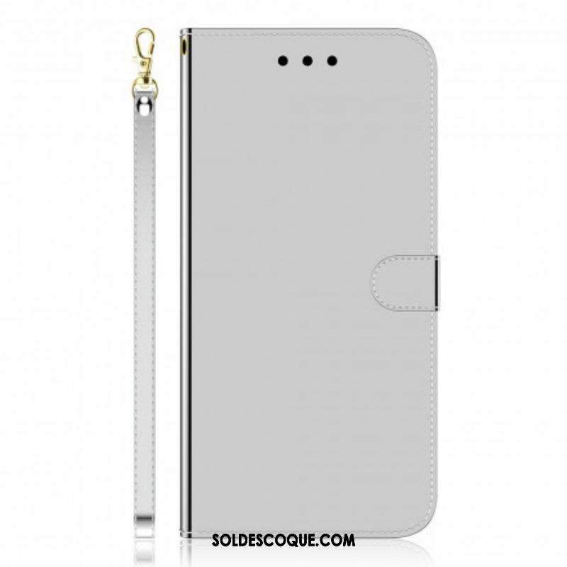 Housse OnePlus Nord CE 5G Simili Cuir Couverture MIroir