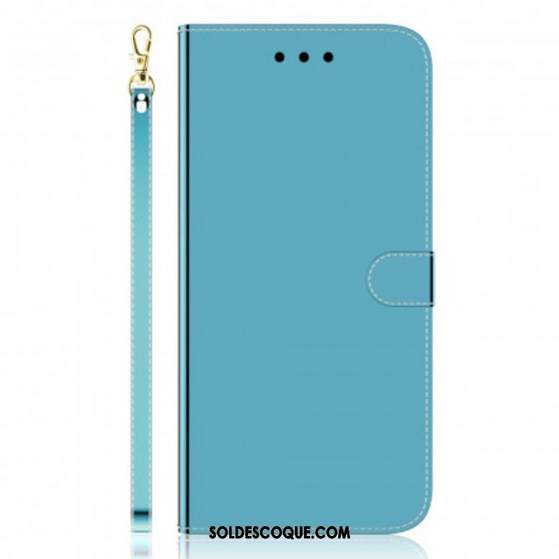 Housse OnePlus Nord CE 5G Simili Cuir Couverture MIroir