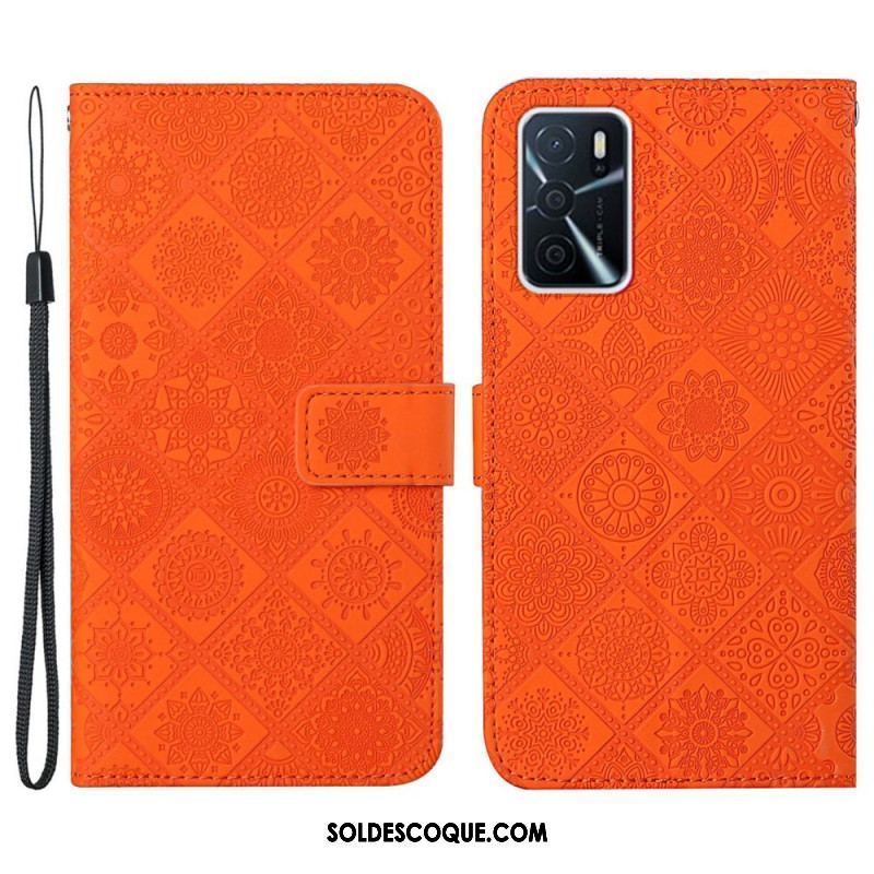 Housse Oppo A16 / A16s Motif Tapisserie