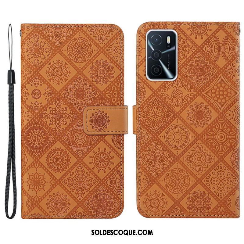 Housse Oppo A16 / A16s Motif Tapisserie