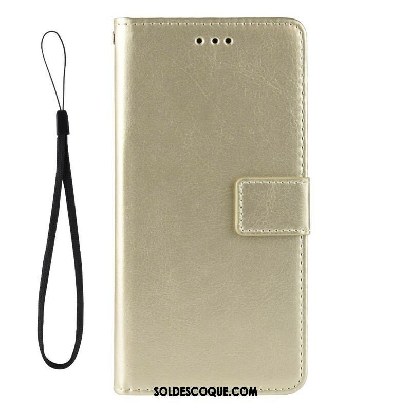 Housse Oppo A16 / A16s Simili Cuir Flashy