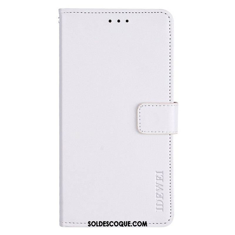 Housse Oppo A16 / A16s Simili Cuir IDEWEI