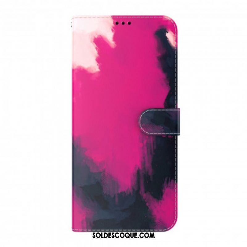 Housse Oppo A54 5G / A74 5G Aquarelle