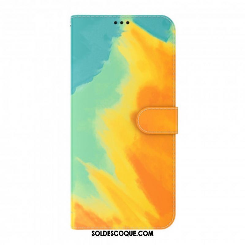 Housse Oppo A54 5G / A74 5G Aquarelle