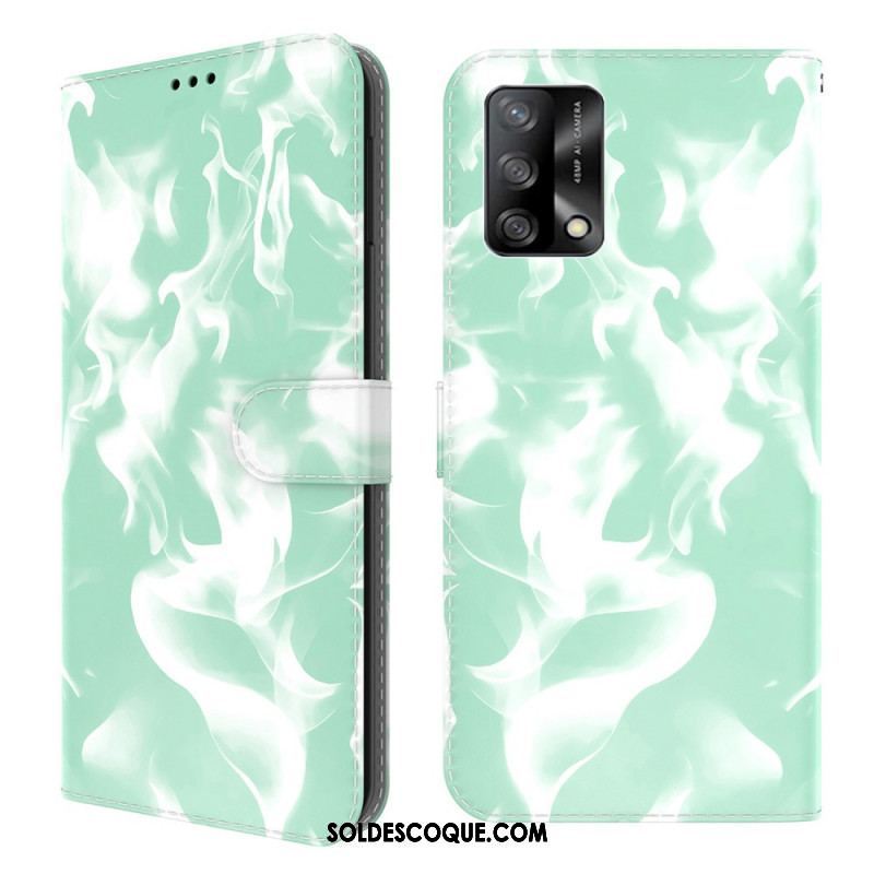 Housse Oppo A74 4G Motif Abstrait