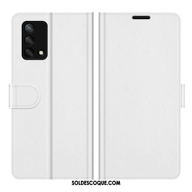 Housse Oppo A74 4G Simili Cuir Ultra
