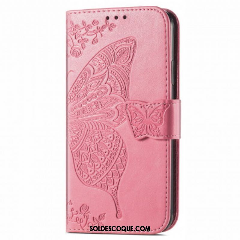 Housse Oppo A94 5G Demi Papillons