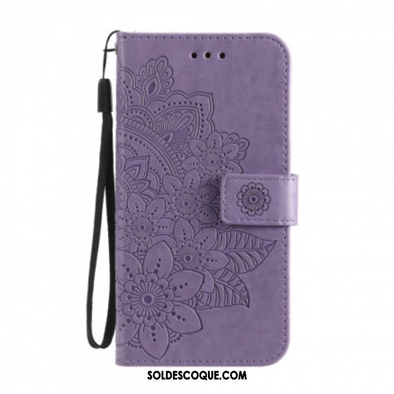 Housse Oppo A94 5G Mandala en Fleurs