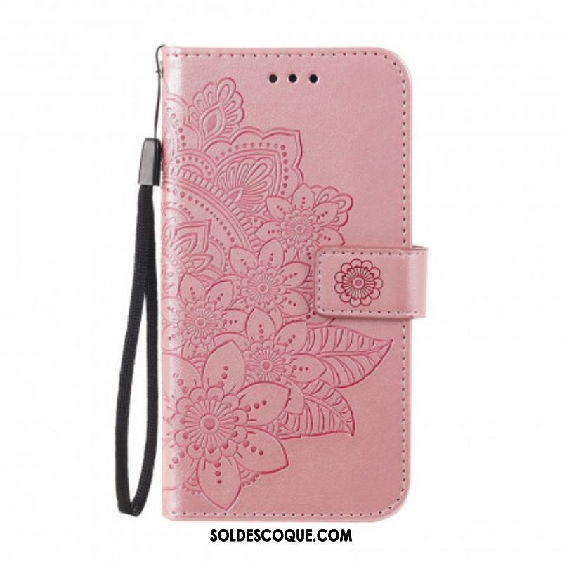 Housse Oppo A94 5G Mandala en Fleurs