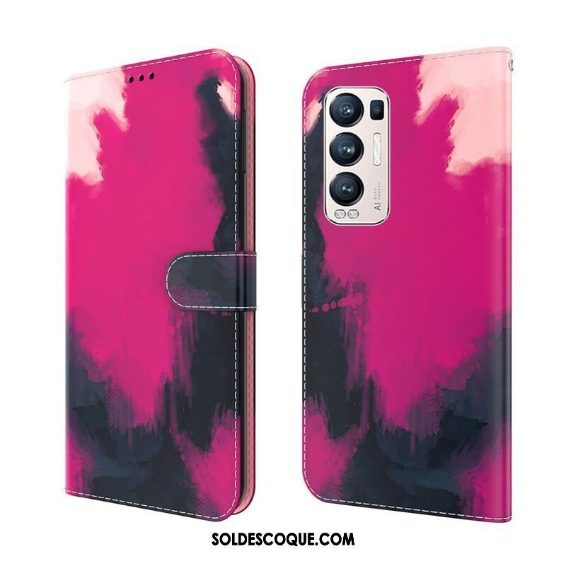 Housse Oppo Find X3 Neo Abstraction Coloré