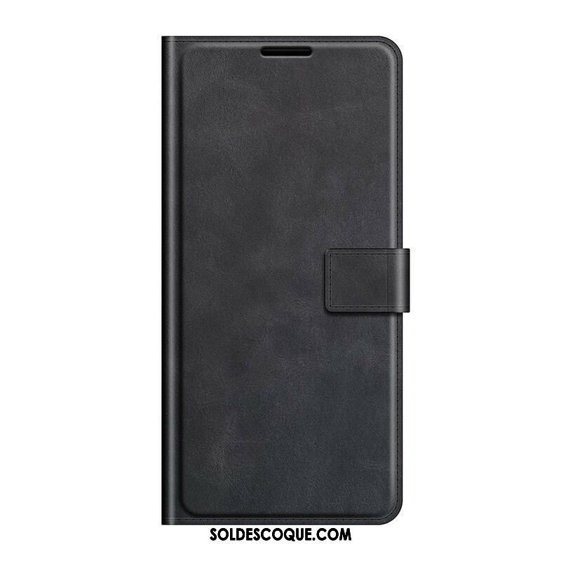 Housse Oppo Find X3 Neo Effet Cuir Slim Extrême