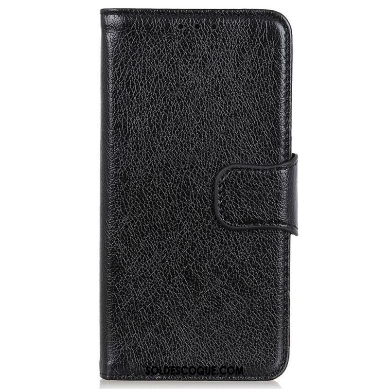 Housse Oppo Reno 7 Cuir Fendu Nappa