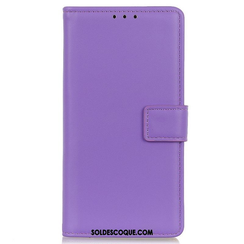 Housse Oppo Reno 7 Simili Cuir Simple