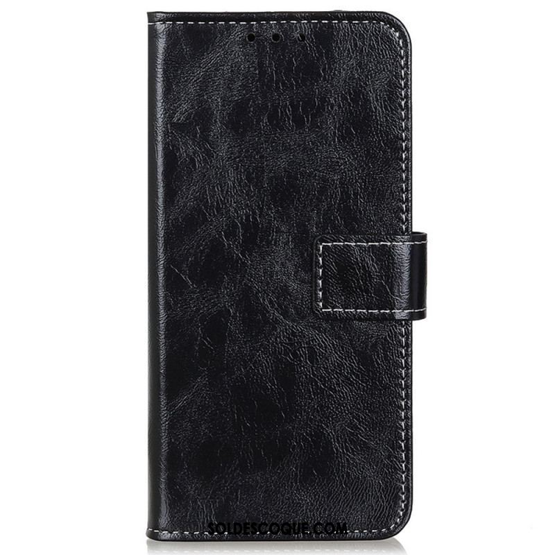 Housse Oppo Reno 7 Vernie avec Coutures