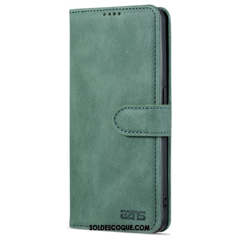 Housse Oppo Reno 8 Effet Cuir Vintage AZNS