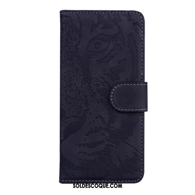 Housse Oppo Reno 8 Lite Empreinte Tigre