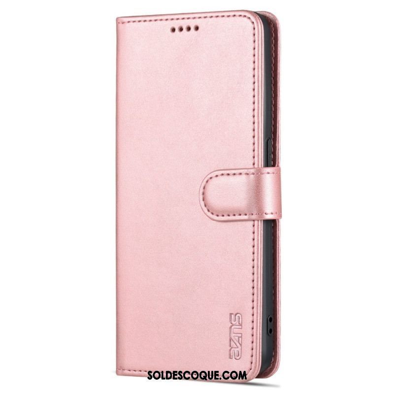 Housse Oppo Reno 8 Pro Style Cuir AZNS