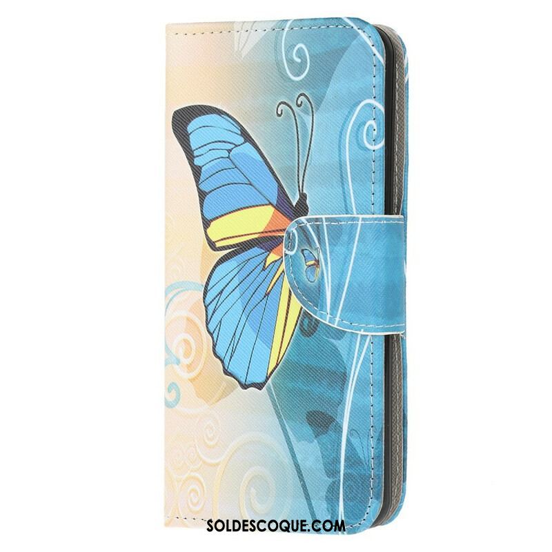 Housse Samsung Galaxy A12 / M12 Butterflies