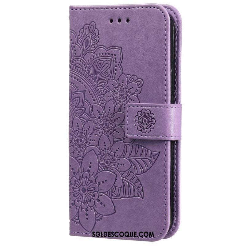 Housse Samsung Galaxy A13 5G / A04s Mandala de Fleurs