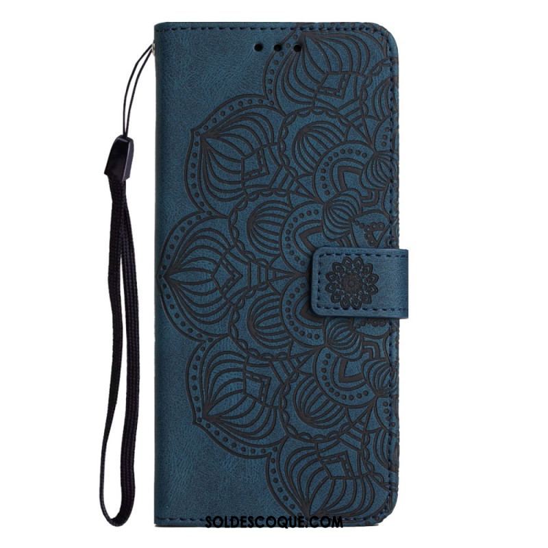 Housse Samsung Galaxy A13 Mandala Vintage à Lanière