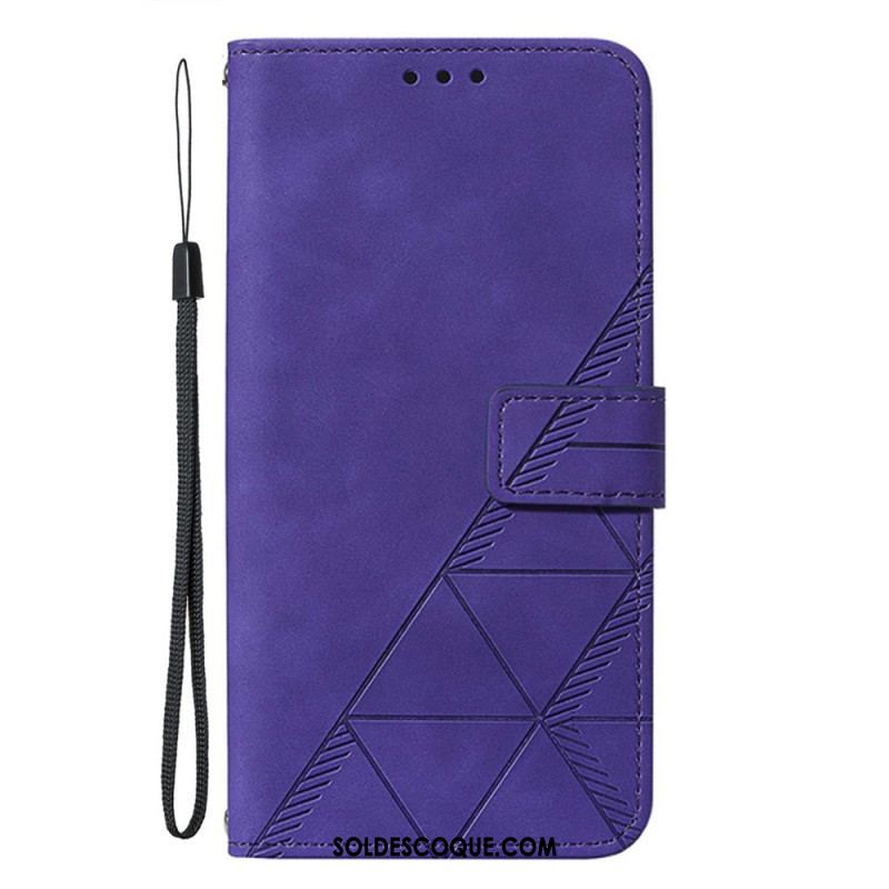 Housse Samsung Galaxy A13 Motif avec Lanière