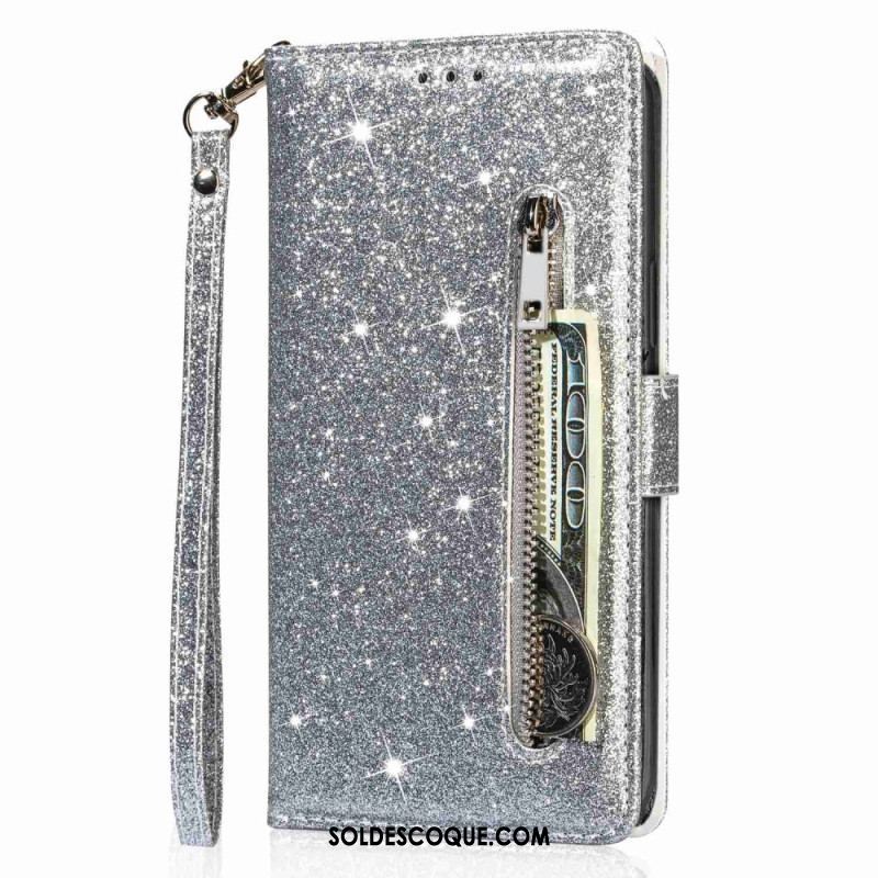 Housse Samsung Galaxy A14 5G / A14 Style Paillettes à Paillettes