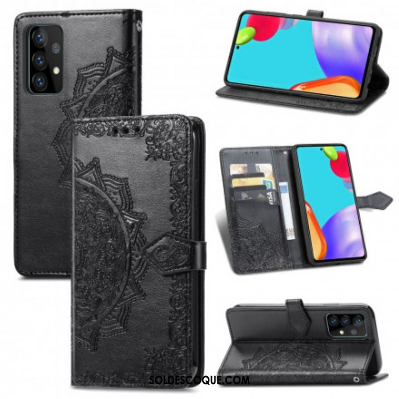 Housse Samsung Galaxy A52 4G / A52 5G / A52s 5G Mandala Moyen Age