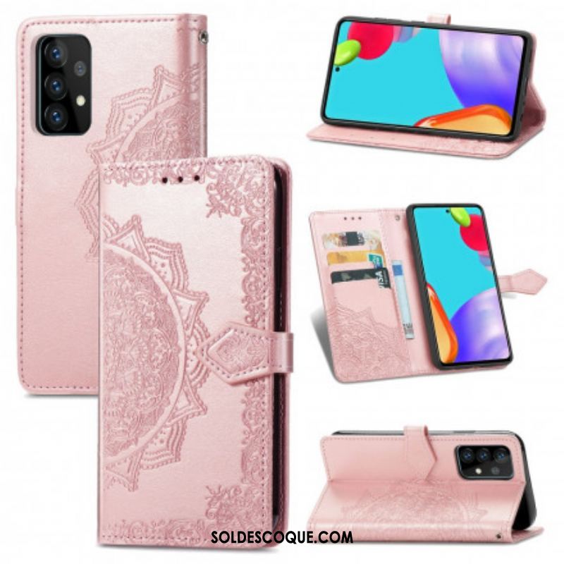 Housse Samsung Galaxy A52 4G / A52 5G / A52s 5G Mandala Moyen Age