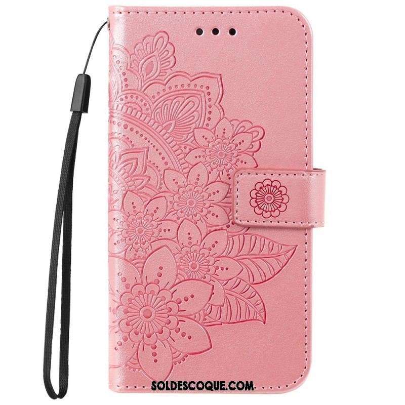 Housse Samsung Galaxy A53 5G Mandala de Fleurs