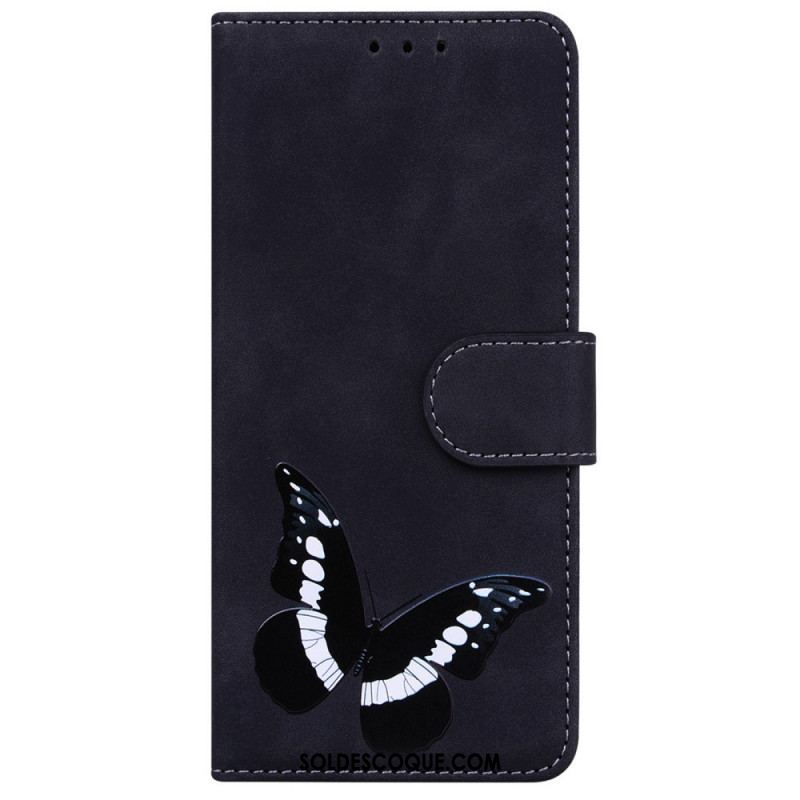 Housse Samsung Galaxy A53 5G Skin-Touch Papillon