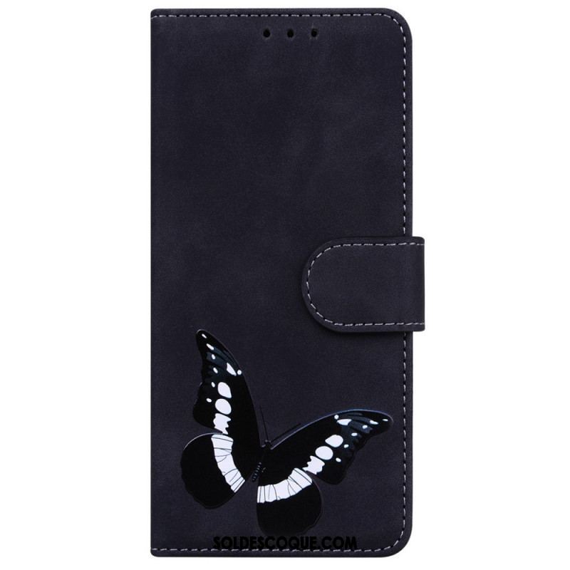 Housse Samsung Galaxy A53 5G Skin-Touch Papillon