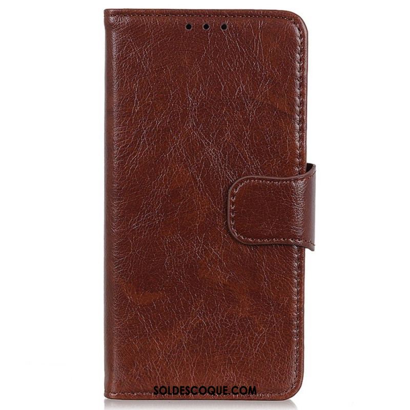 Housse Samsung Galaxy M13 Cuir Nappa Véritable