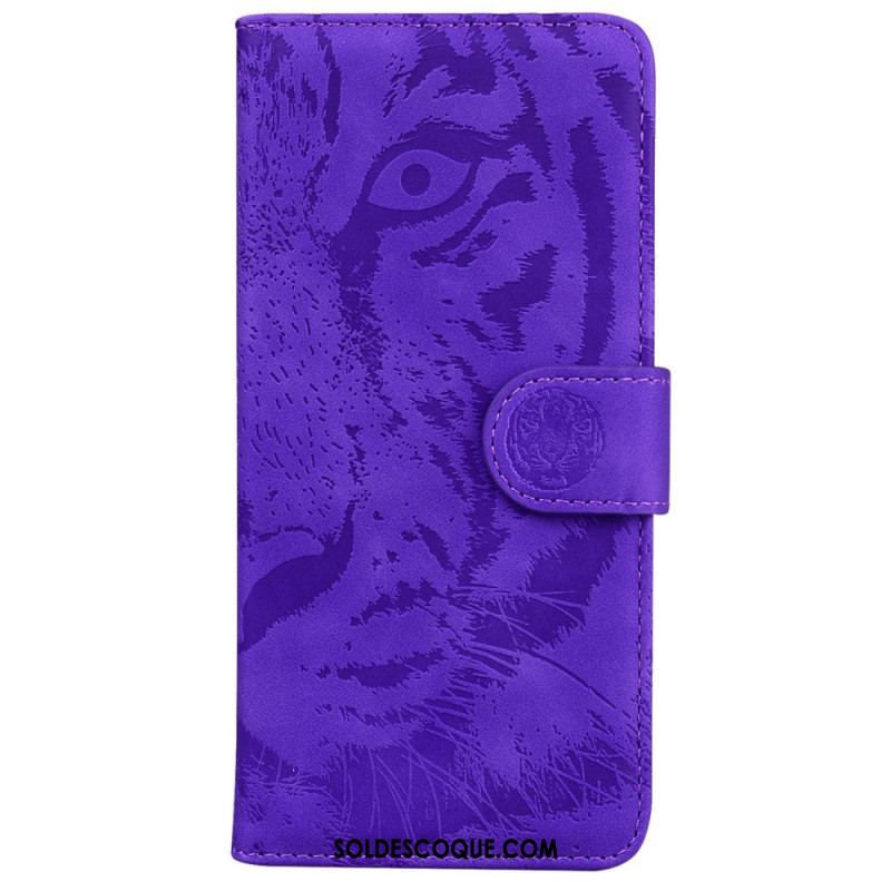 Housse Samsung Galaxy M13 Empreinte de Tigre