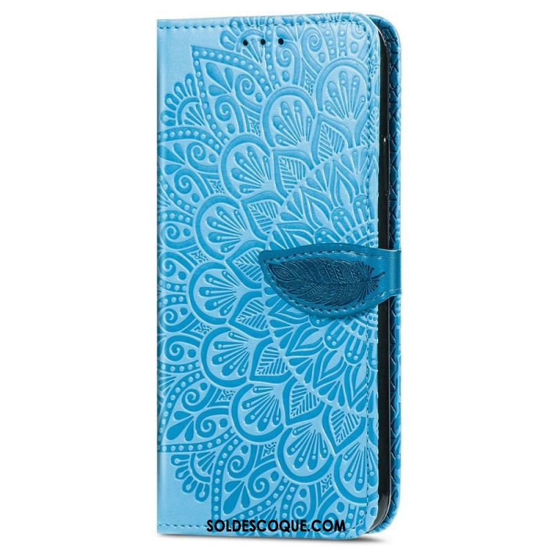 Housse Samsung Galaxy M13 Feuilles Tribales