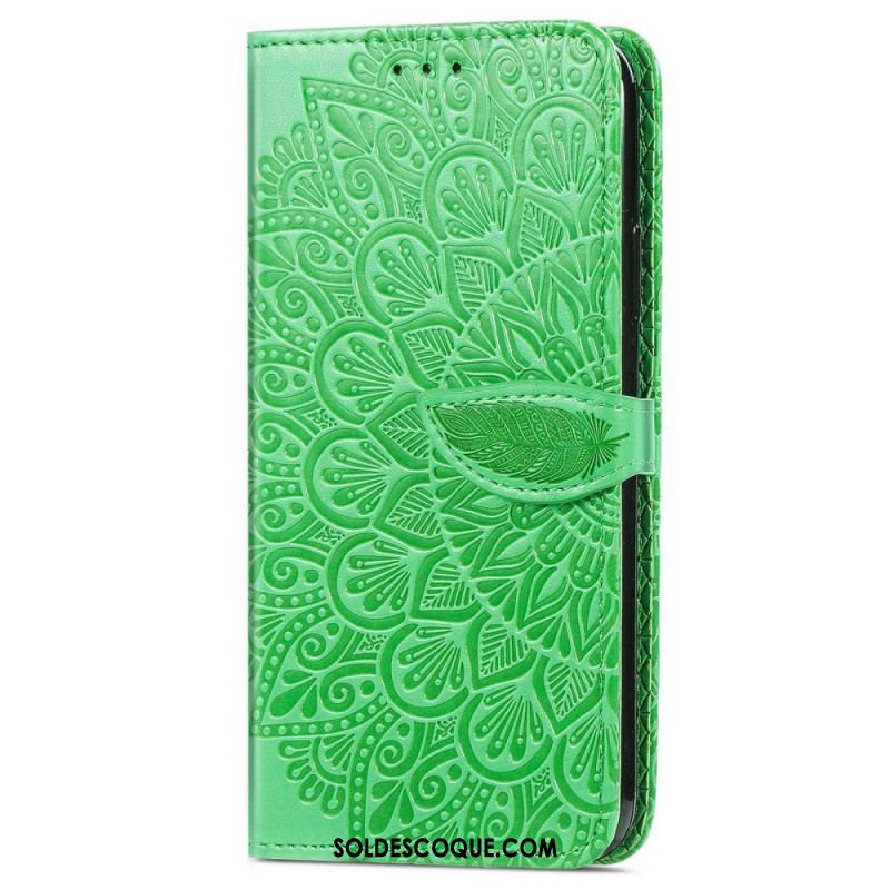 Housse Samsung Galaxy M13 Feuilles Tribales