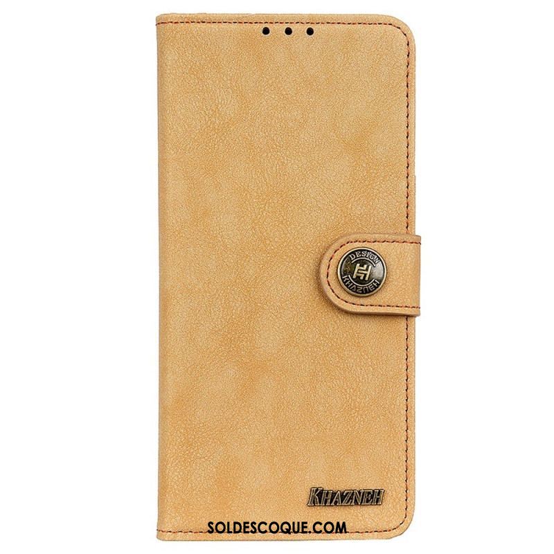 Housse Samsung Galaxy M23 5G Cuir Fendu KHAZNEH