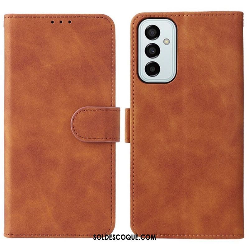 Housse Samsung Galaxy M23 5G Skin-Touch à Lanière